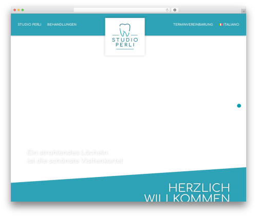Theme WordPress Studio Perli - studioperli.com
