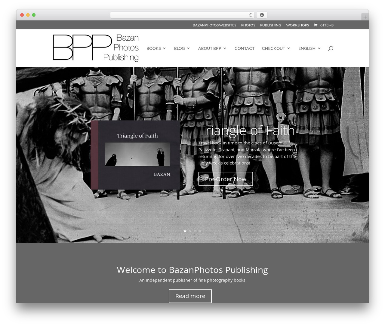 WordPress theme Divi - bazanphotospublishing.com