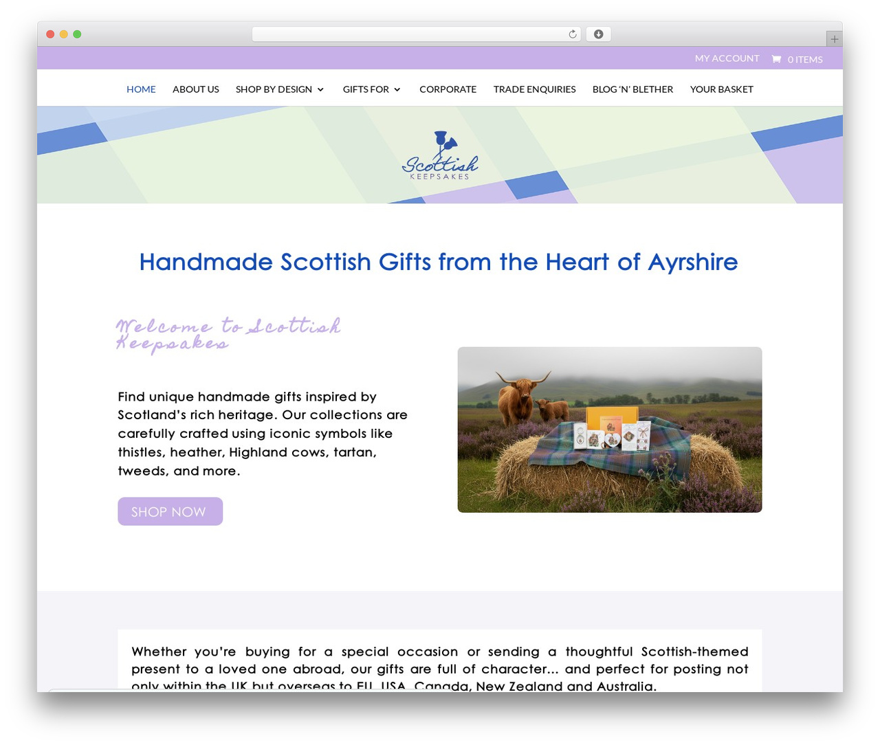 WordPress theme Divi - scottishkeepsakes.com WordPress theme Divi - scottishkeepsakes.com