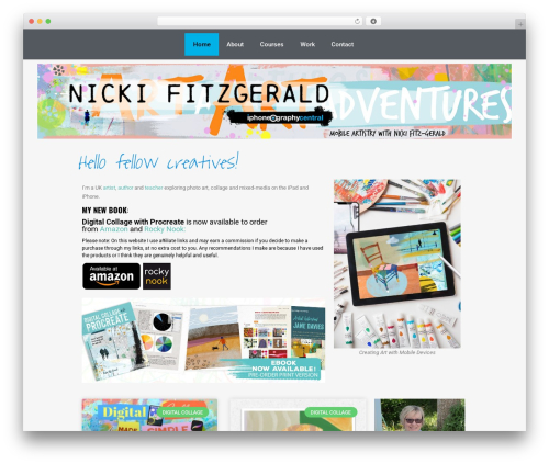 WordPress theme Flow - iphoneographycentral.com