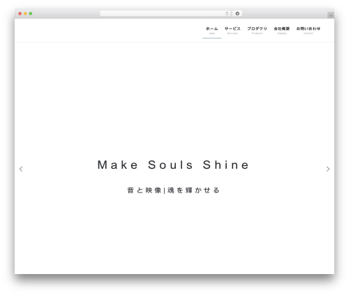 WordPress theme Lightning - feel-songood.com