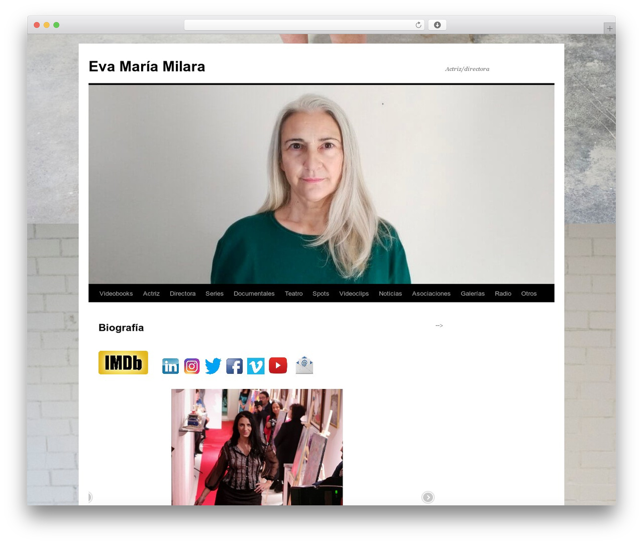 WordPress website theme Twenty Ten - evamariamilara.com WordPress website theme Twenty Ten - evamariamilara.com