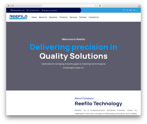 WP theme Tecobytes - reefilo.com