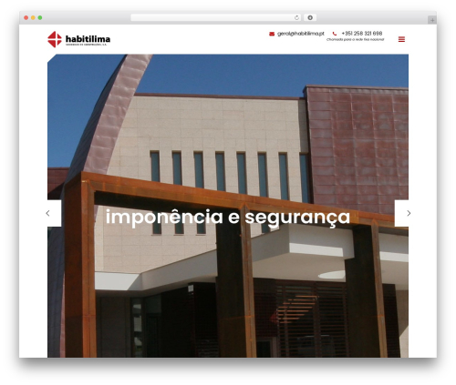Blisq WordPress theme - habitilima.pt