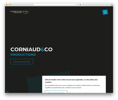 gblmaster WordPress theme - corniaudandco.com
