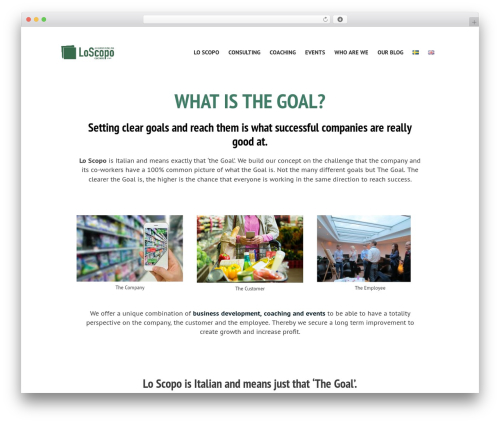 GeneratePress WordPress theme - loscopo.se