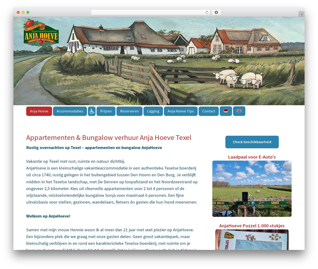 Genesis WordPress theme - anjahoeve.nl Genesis WordPress theme - anjahoeve.nl