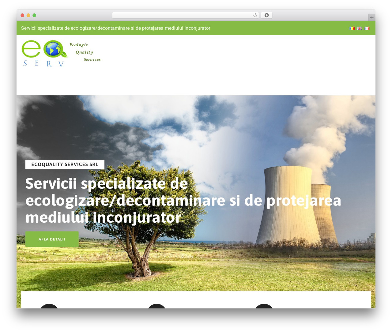 Greenly WP theme - eqserv.ro