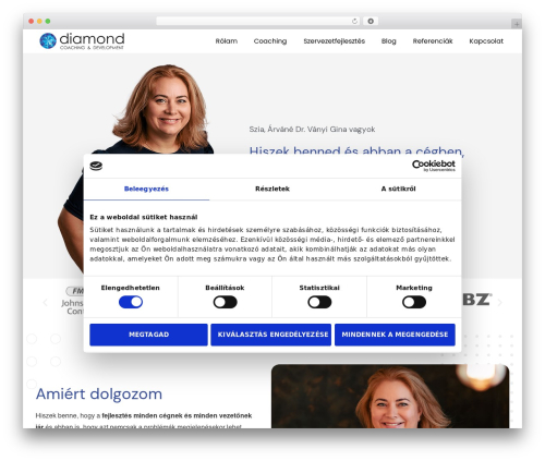 WordPress theme Hello Elementor - diamondcoaching.hu