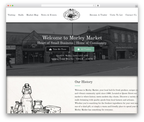 Mapsvg WordPress plugin - morleymarket.co.uk
