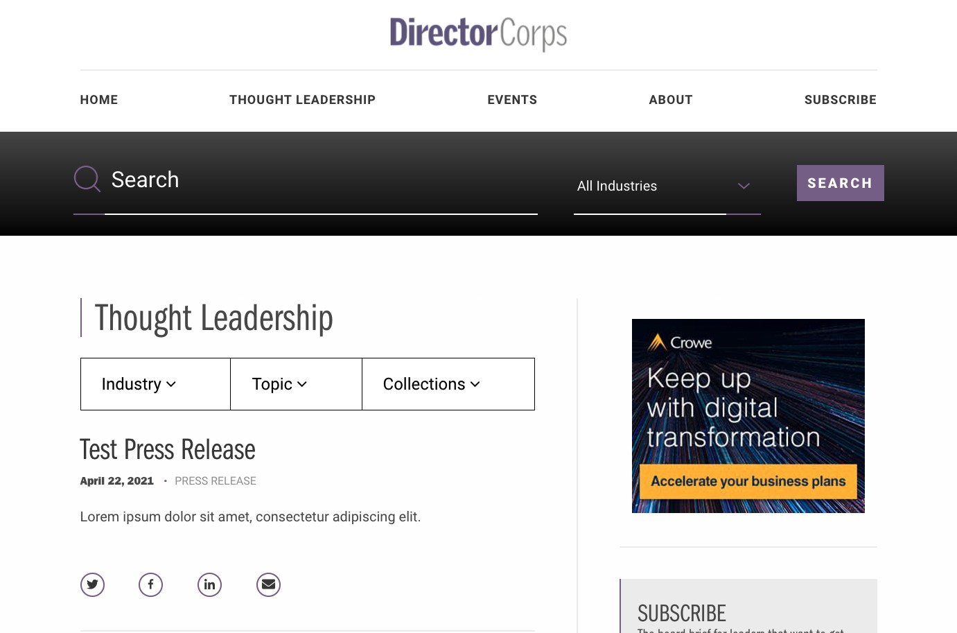 Best WordPress theme Snapshot Interactive - PG
