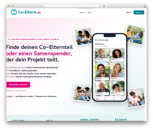 Buddyboss addons WordPress plugin - co-eltern.de