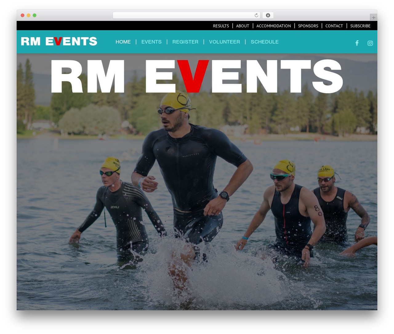 RM Events GX Theme WP theme - rmevents.com