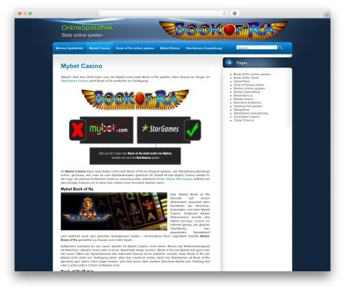 intrepidity top WordPress theme - spielothek-online.org