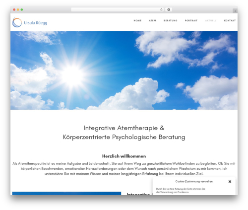 Malefic WordPress theme - ursula-rueegg.ch