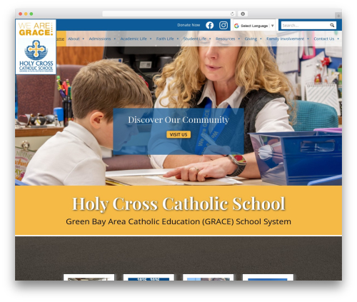 Premium Theme WordPress theme - holycrossfamily.org