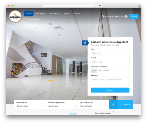 Realhomes vacation rentals WordPress plugin - rapromo.ma
