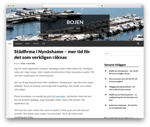 Simone WordPress theme - bojen.nu Simone WordPress theme - bojen.nu