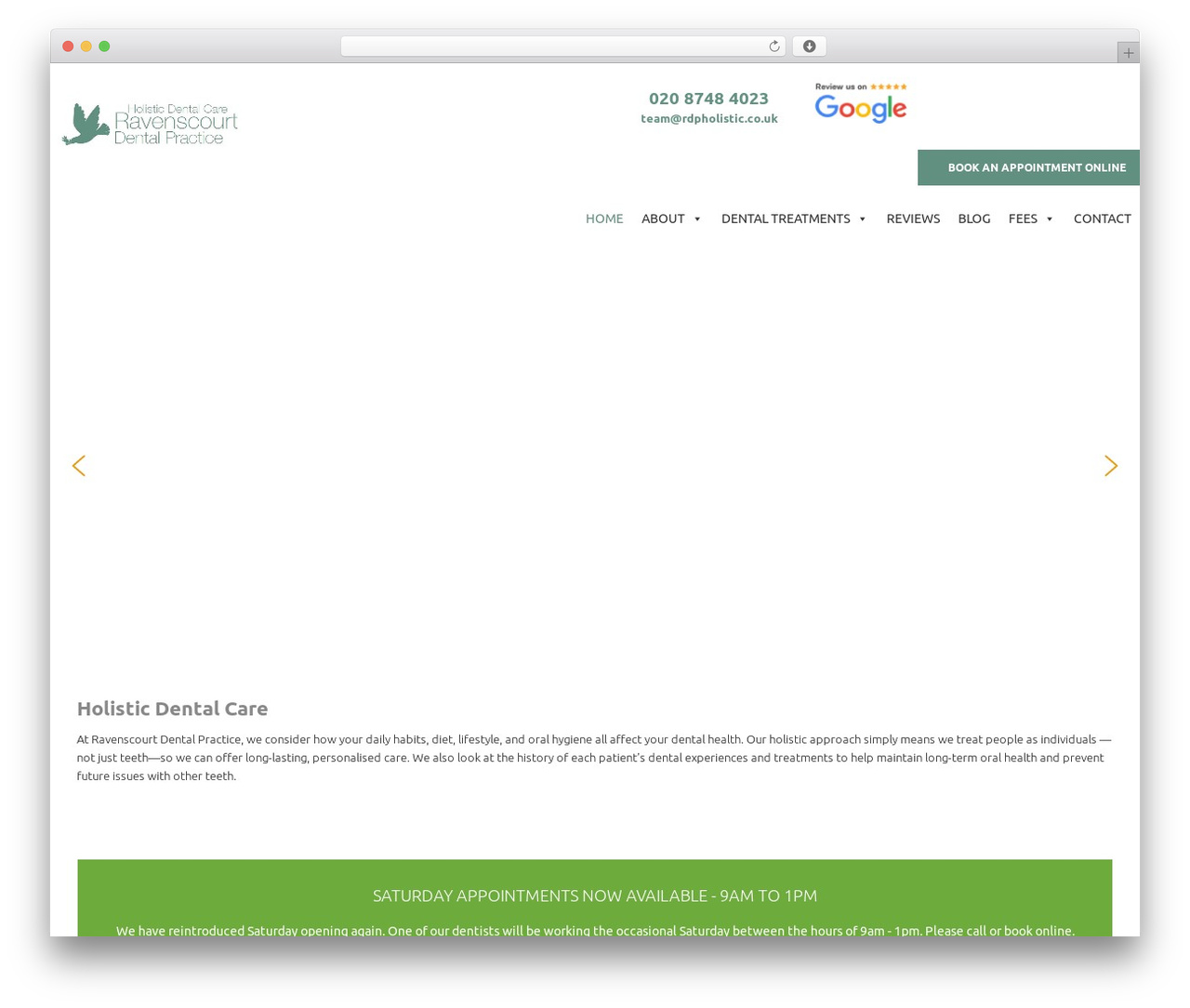 Theme WordPress cherry - rdpholistic.co.uk