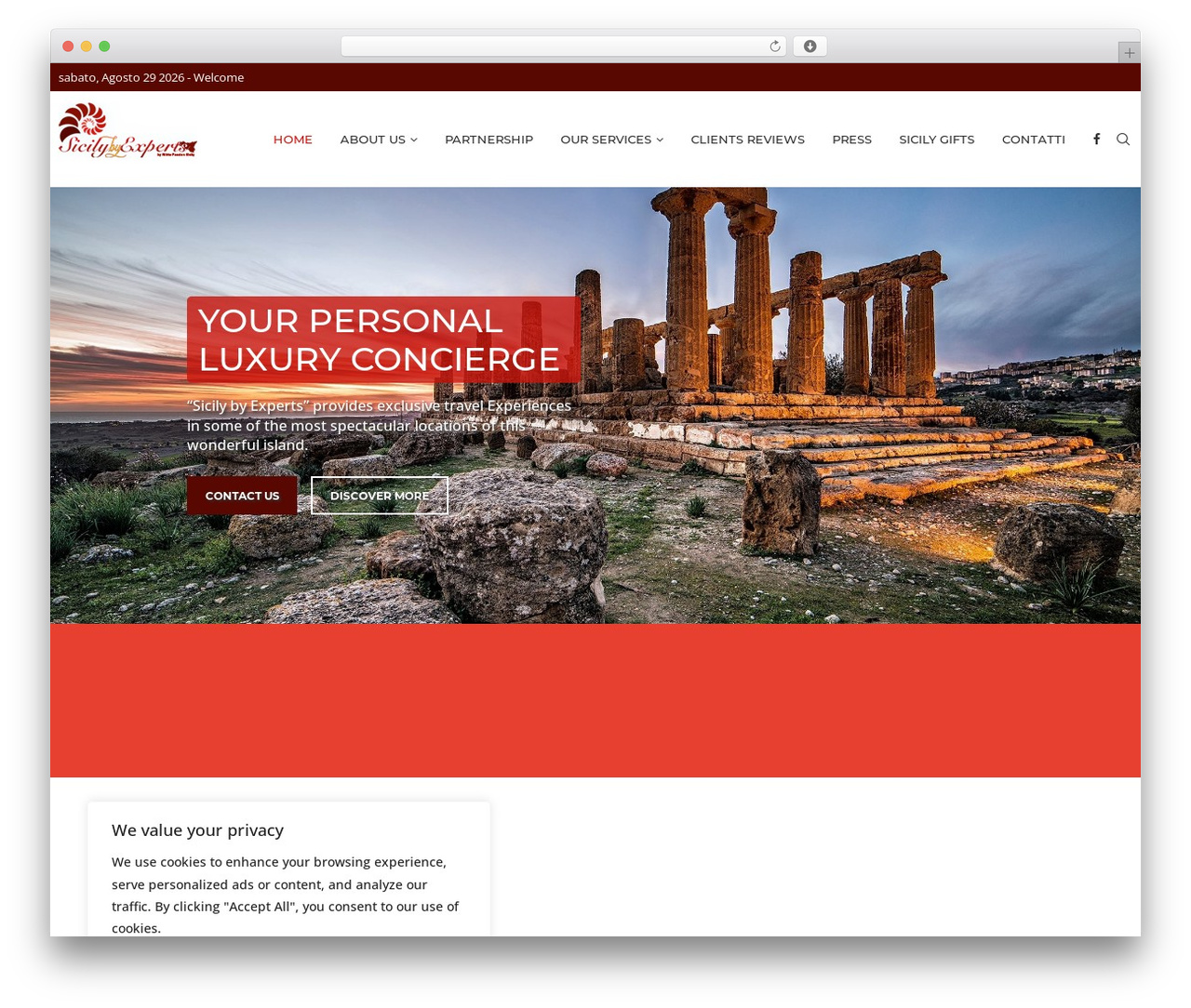 Theme WordPress Soledad Child Theme - sicilybyexperts.it