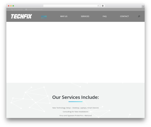 Theme WordPress The7 - techfix.com.au