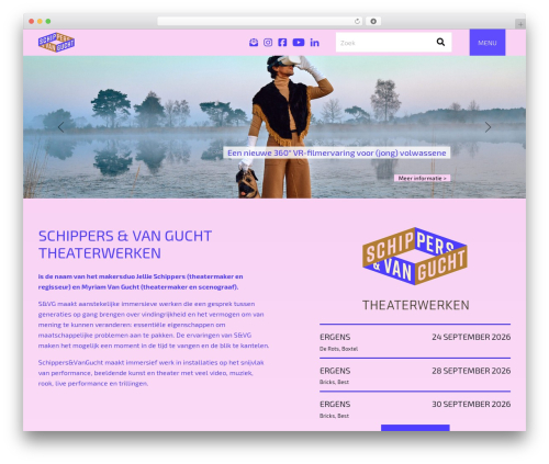 WordPress theme BNF-Theme 04 - schippersenvangucht.com