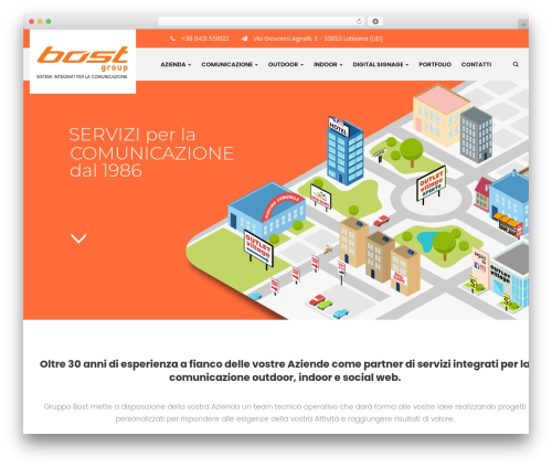 WordPress theme Corpec - bostgroup.it