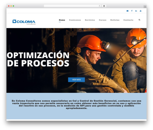 Akea WordPress theme - colomaconsultores.cl