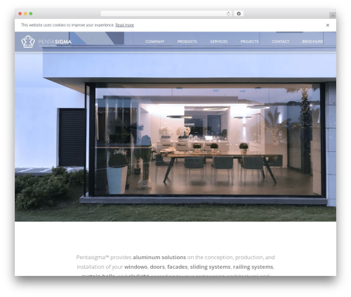 Barebones WordPress theme - pentasigma.com