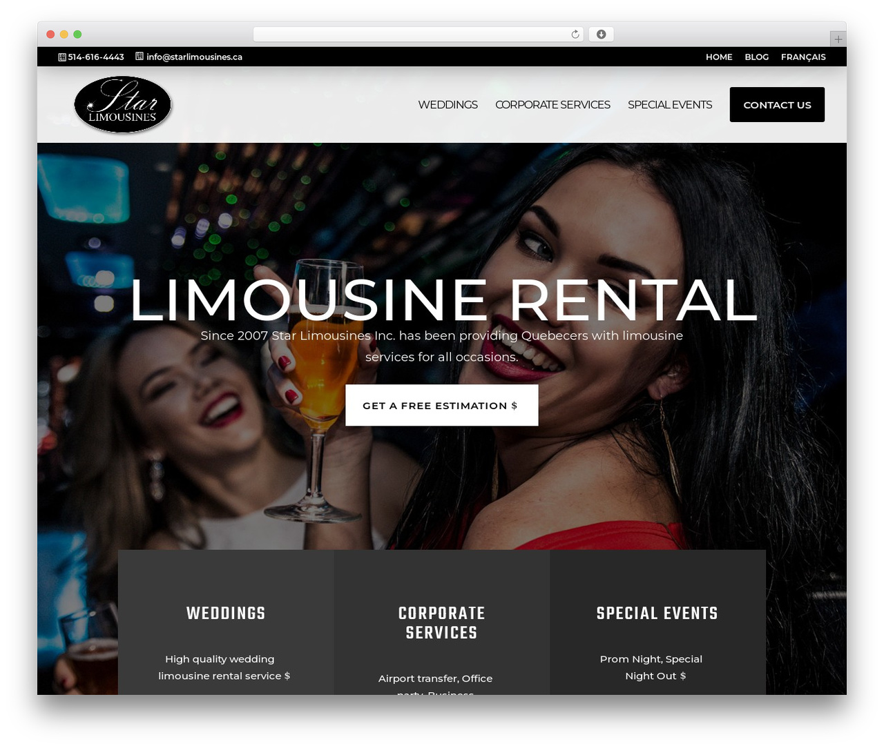 Divi theme WordPress - starlimousines.ca Divi theme WordPress - starlimousines.ca
