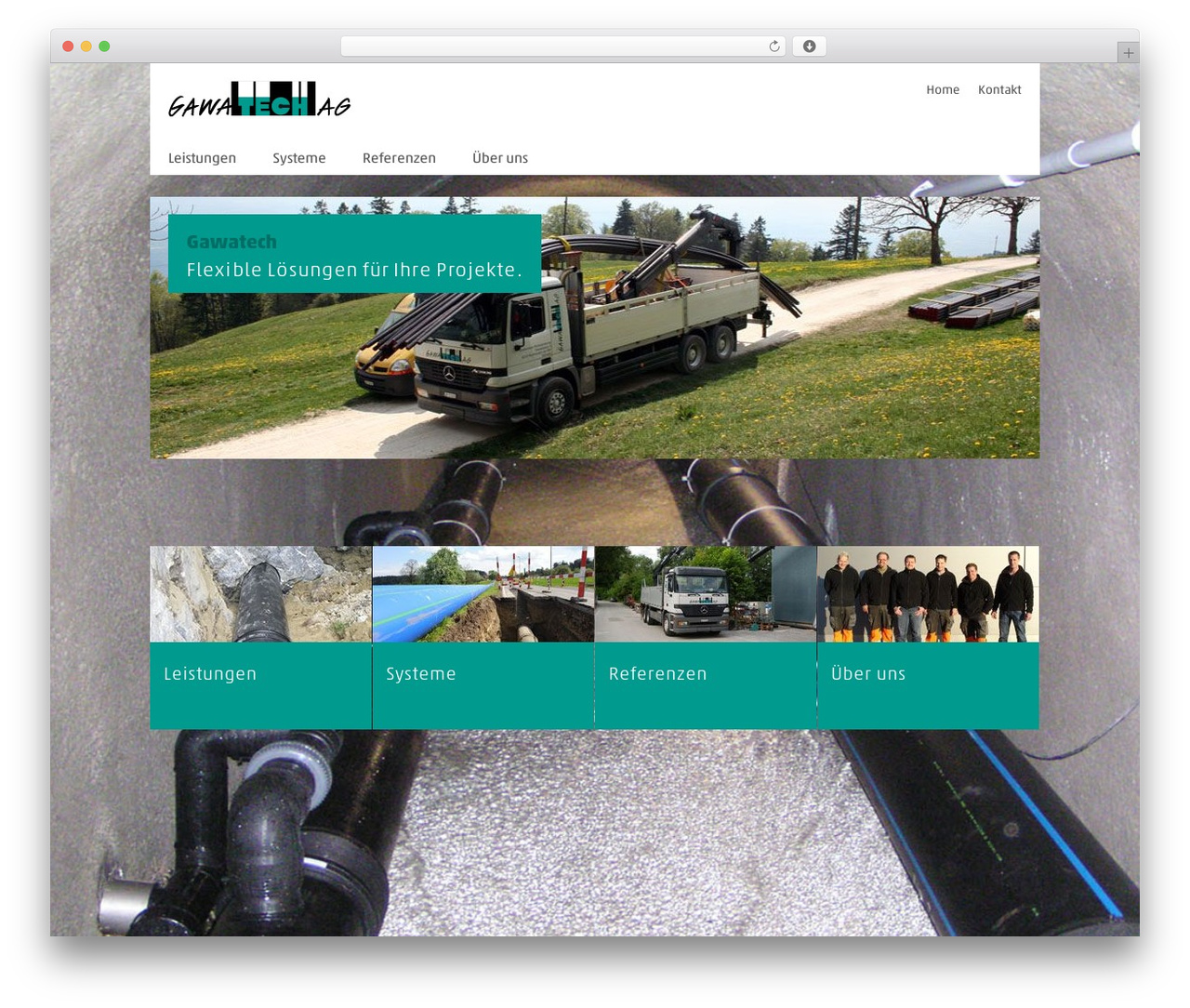 gawatech WordPress theme - gawatech.ch