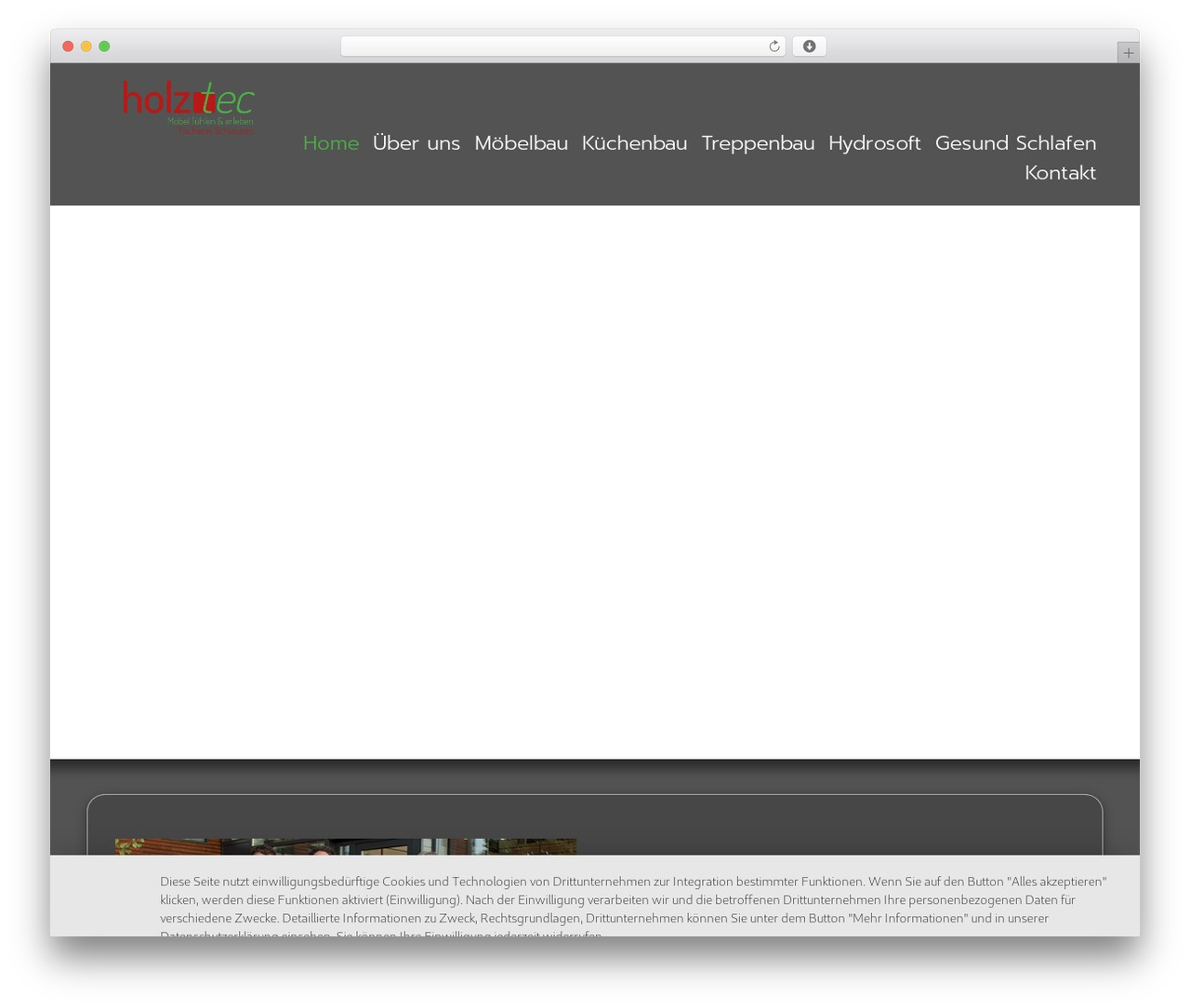 Hello Elementor WordPress theme - holz-tec.com