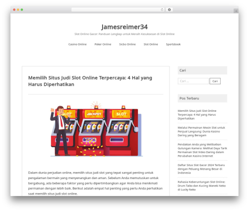 Noto Simple WP theme - jamesreimer34.com
