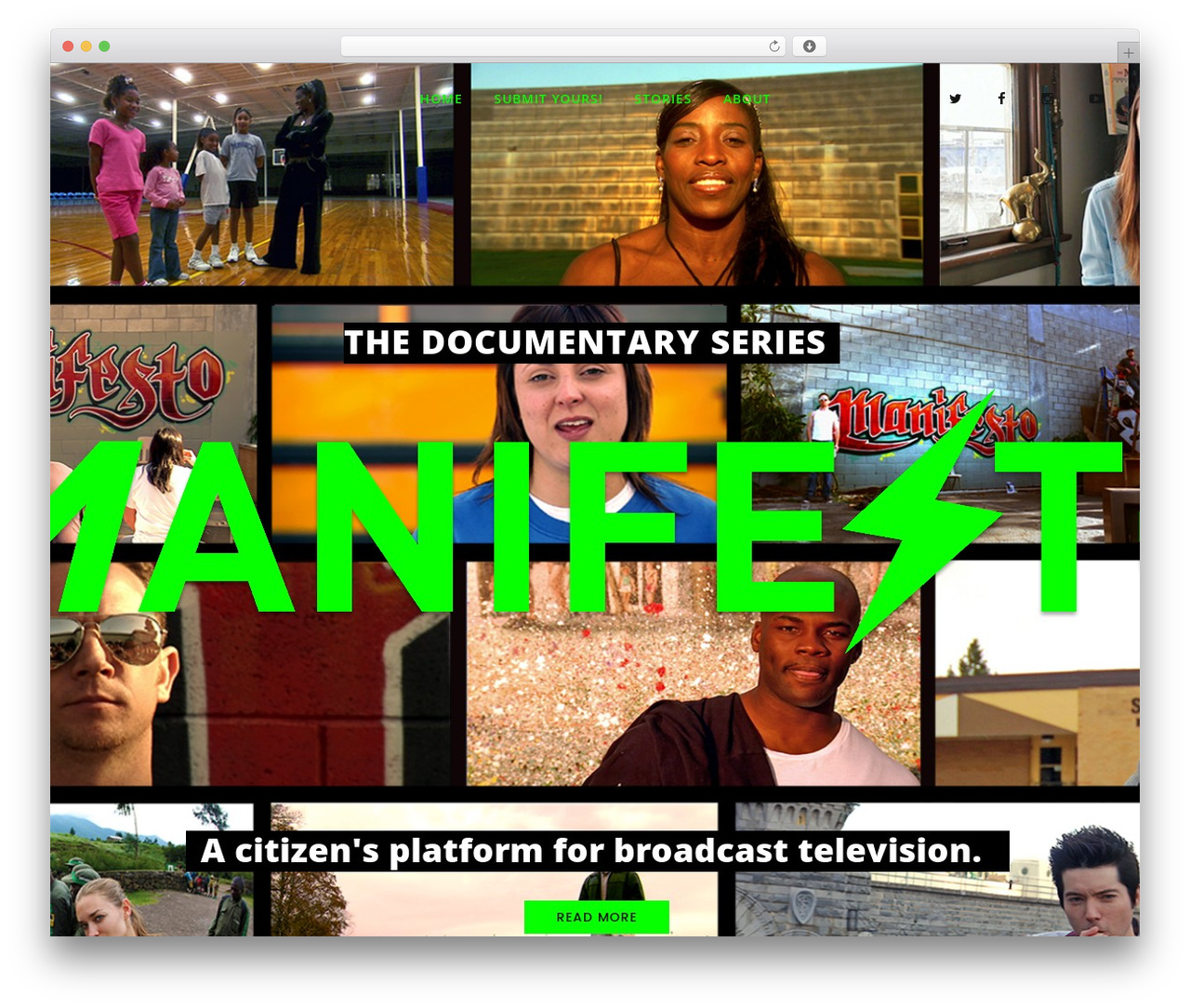 Silverscreen WordPress theme - manifestotv.com Silverscreen WordPress theme - manifestotv.com