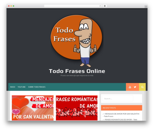 Synapse theme WordPress - todofrasesonline.com