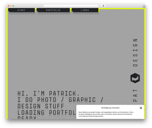 WordPress theme BootScore - pat-design.net