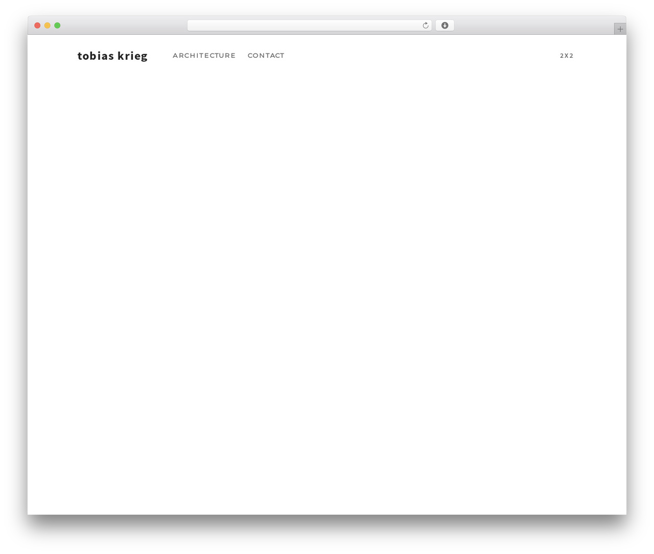 WordPress theme Phoxy - tobiaskrieg.ch