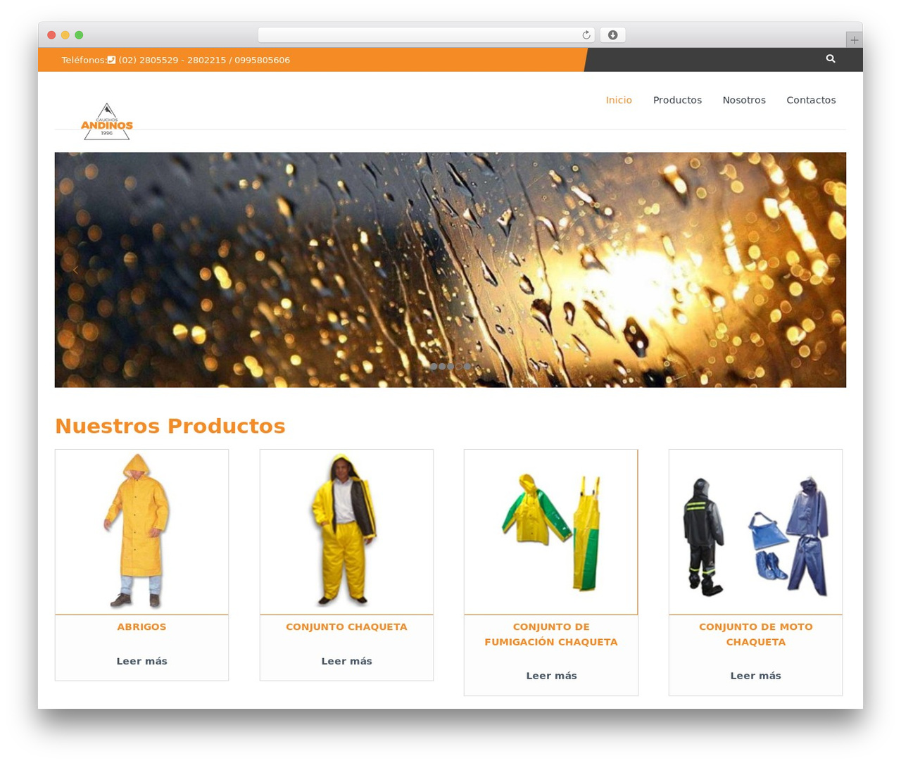 WordPress theme Struct - cauchosandinos.com