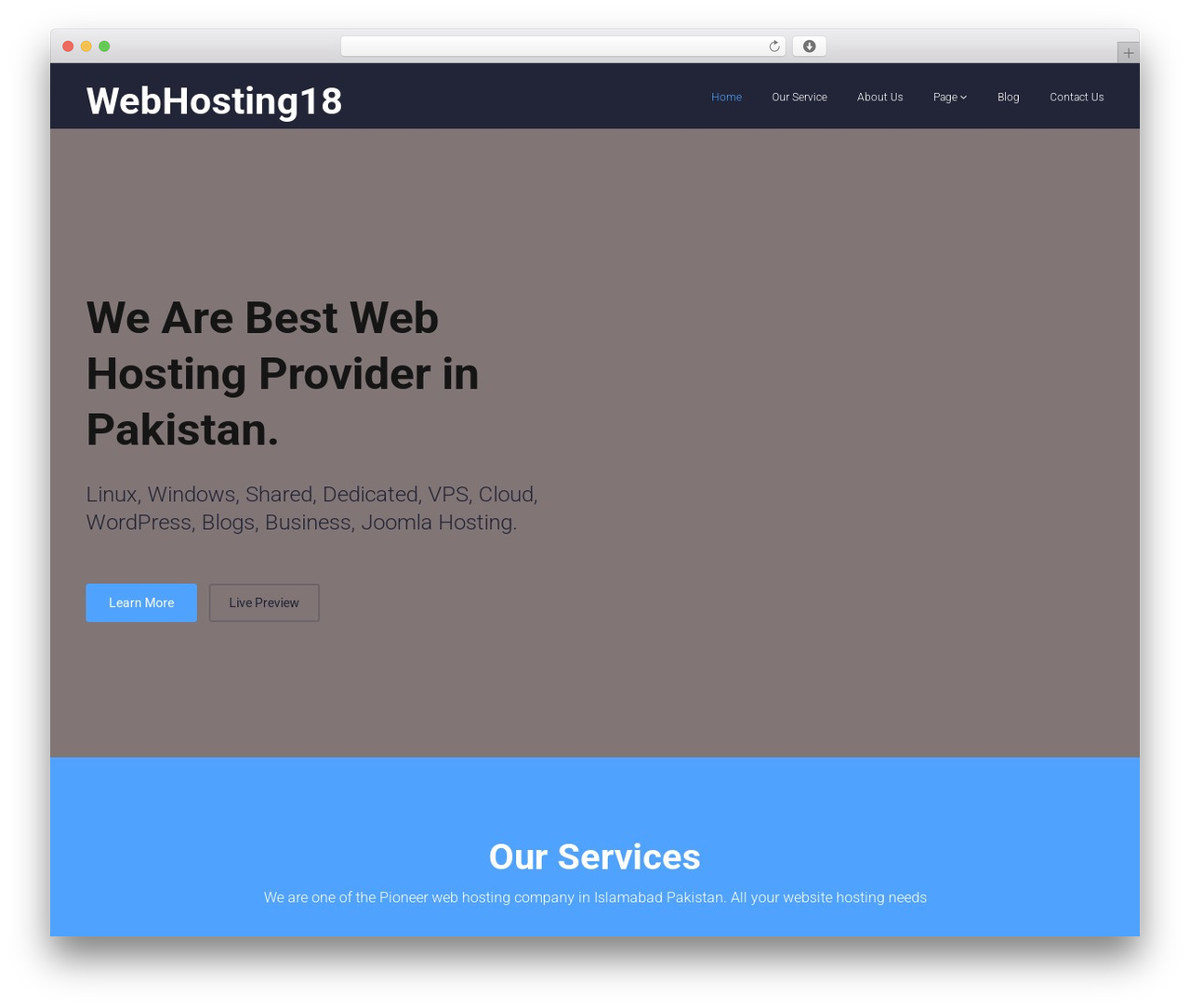 Flat Pro WordPress theme - webhosting18.com Flat Pro WordPress theme - webhosting18.com