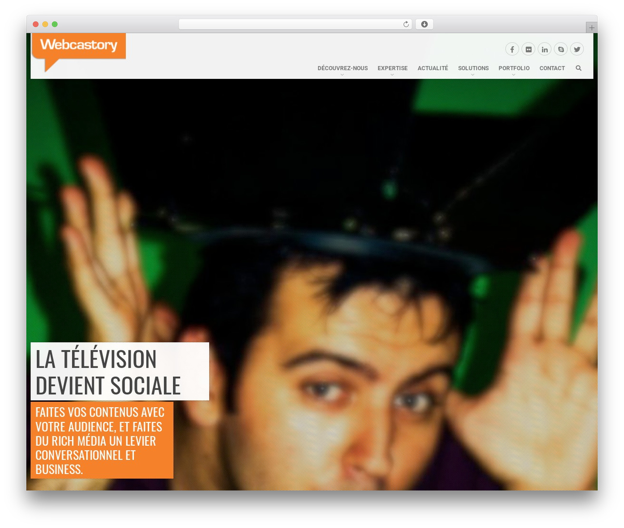 FullScene WordPress theme - webcastory.com FullScene WordPress theme - webcastory.com