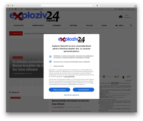JNews WordPress news theme - explozivnews24.ro