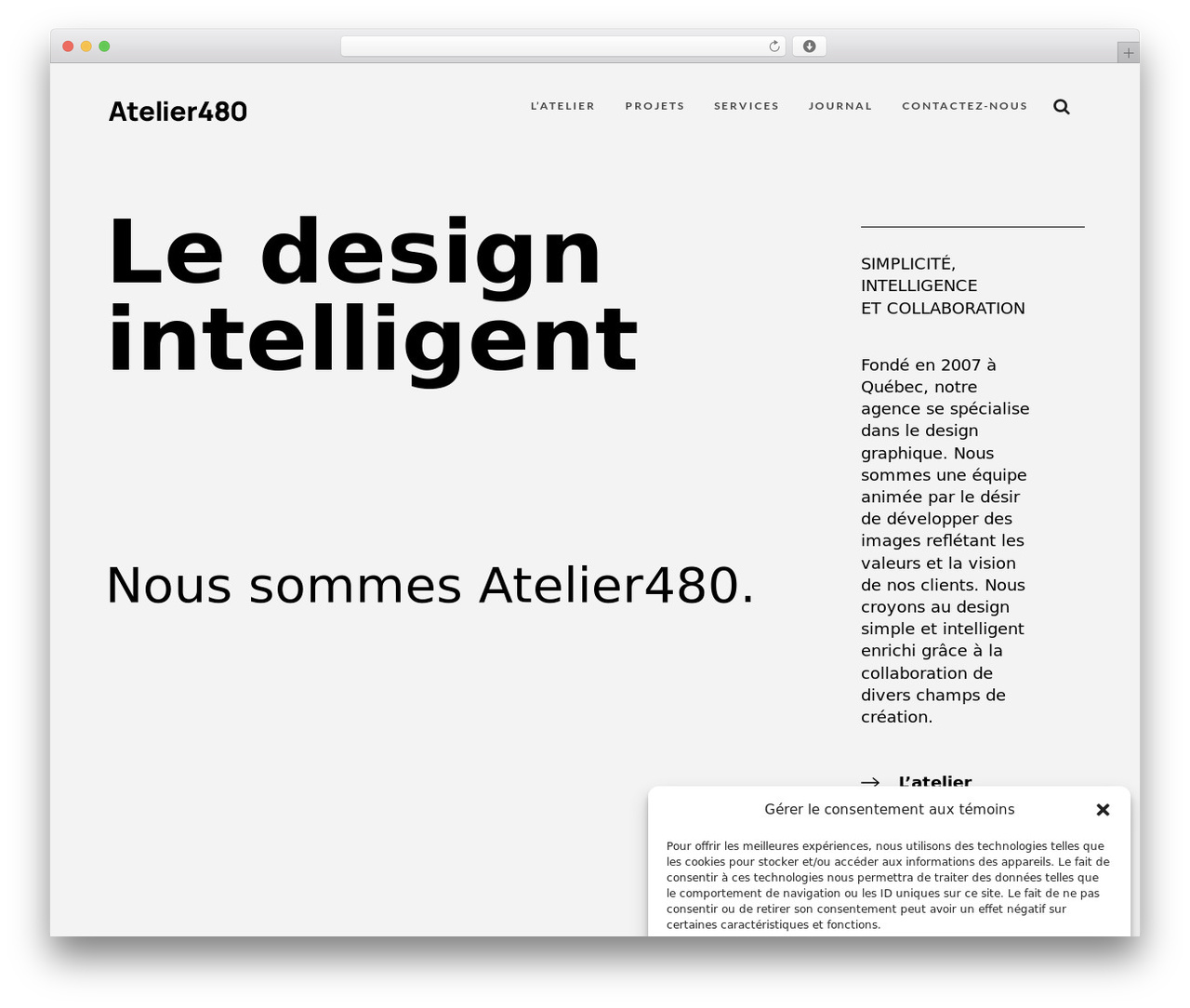 Malmo WordPress theme - atelier480.com