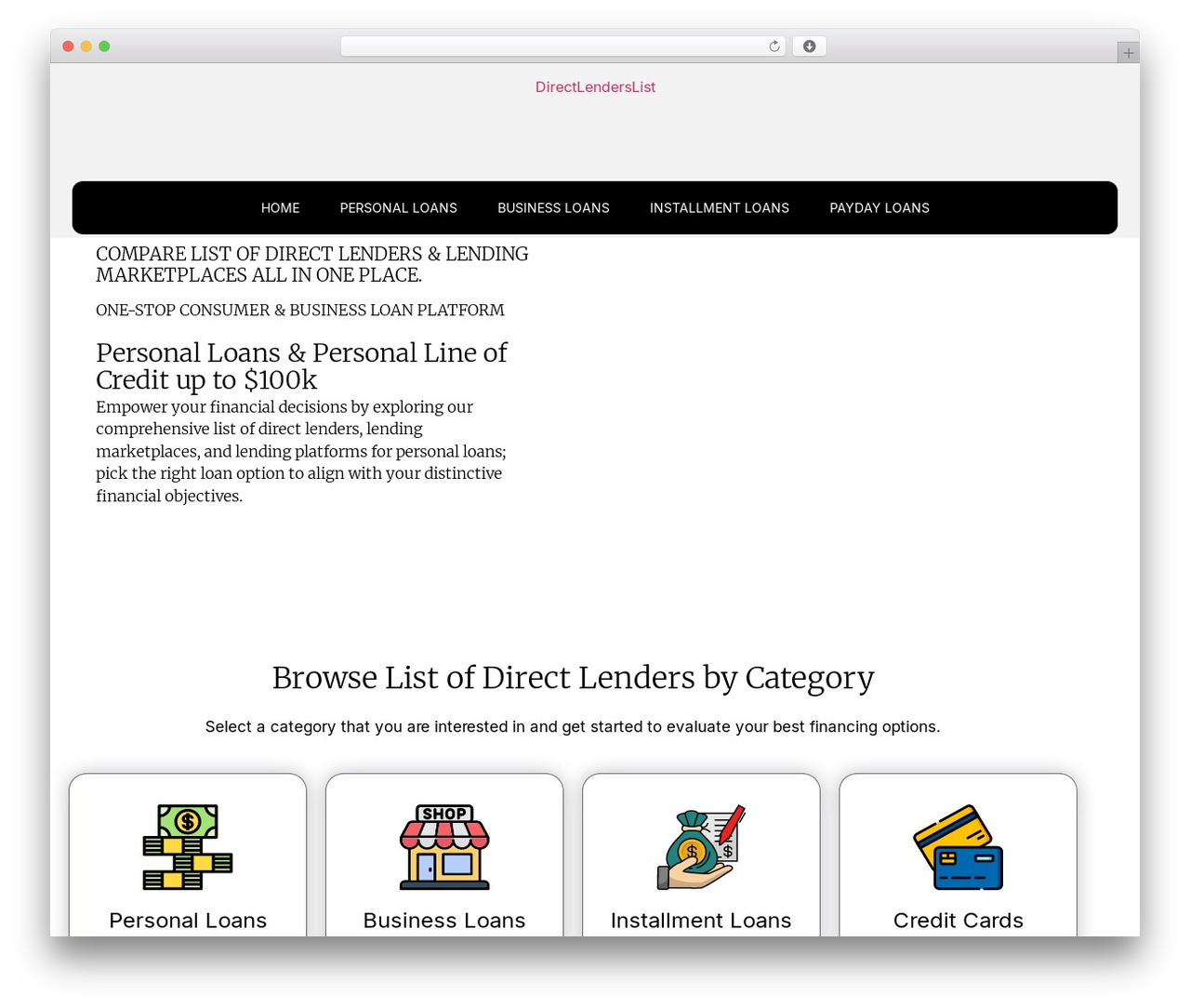 Theme WordPress Hello Elementor - directlenderslist.com
