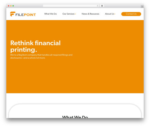ViewPoint WordPress theme - filepoint.com
