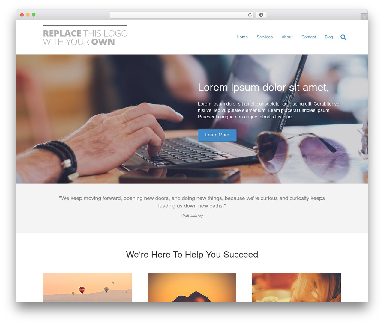 WordPress theme Beaver Builder Theme - 46rings.com