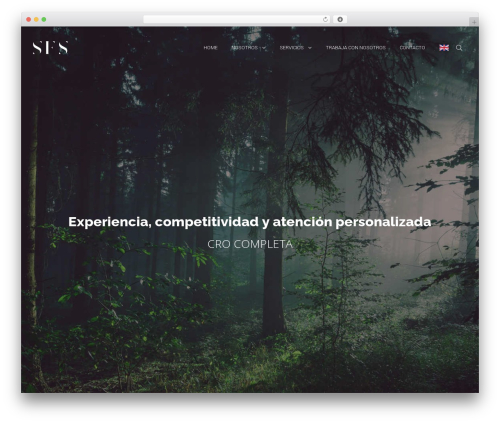 WordPress theme DynamiX - sfscro.com