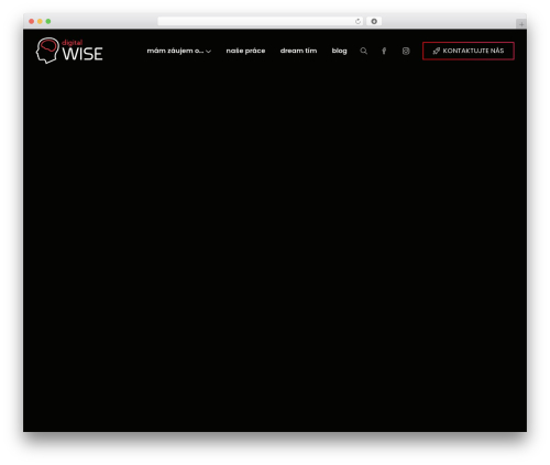 WordPress theme Leverage - digital.wise.sk