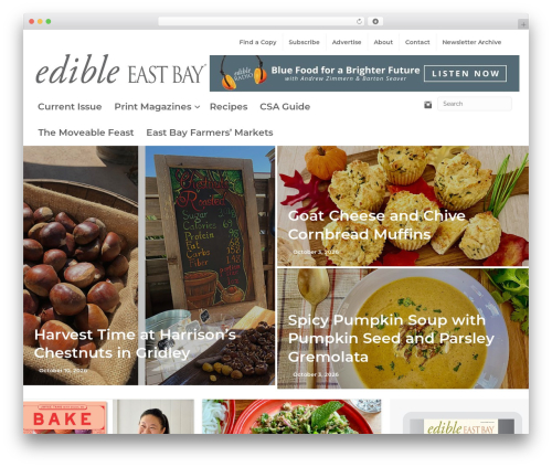 Tasty recipes WordPress plugin - edibleeastbay.com
