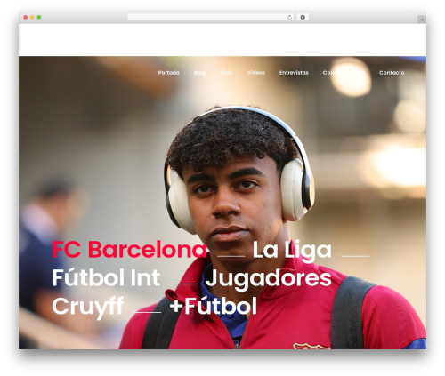Blomma theme WordPress - eumd.es