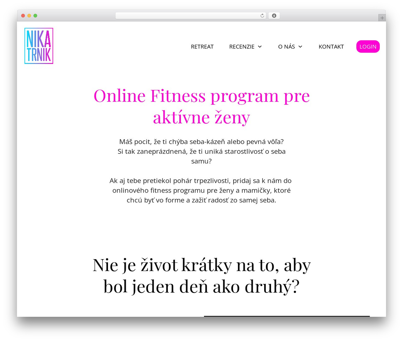 Codate gym WordPress theme - nikatrnik.sk Codate gym WordPress theme - nikatrnik.sk